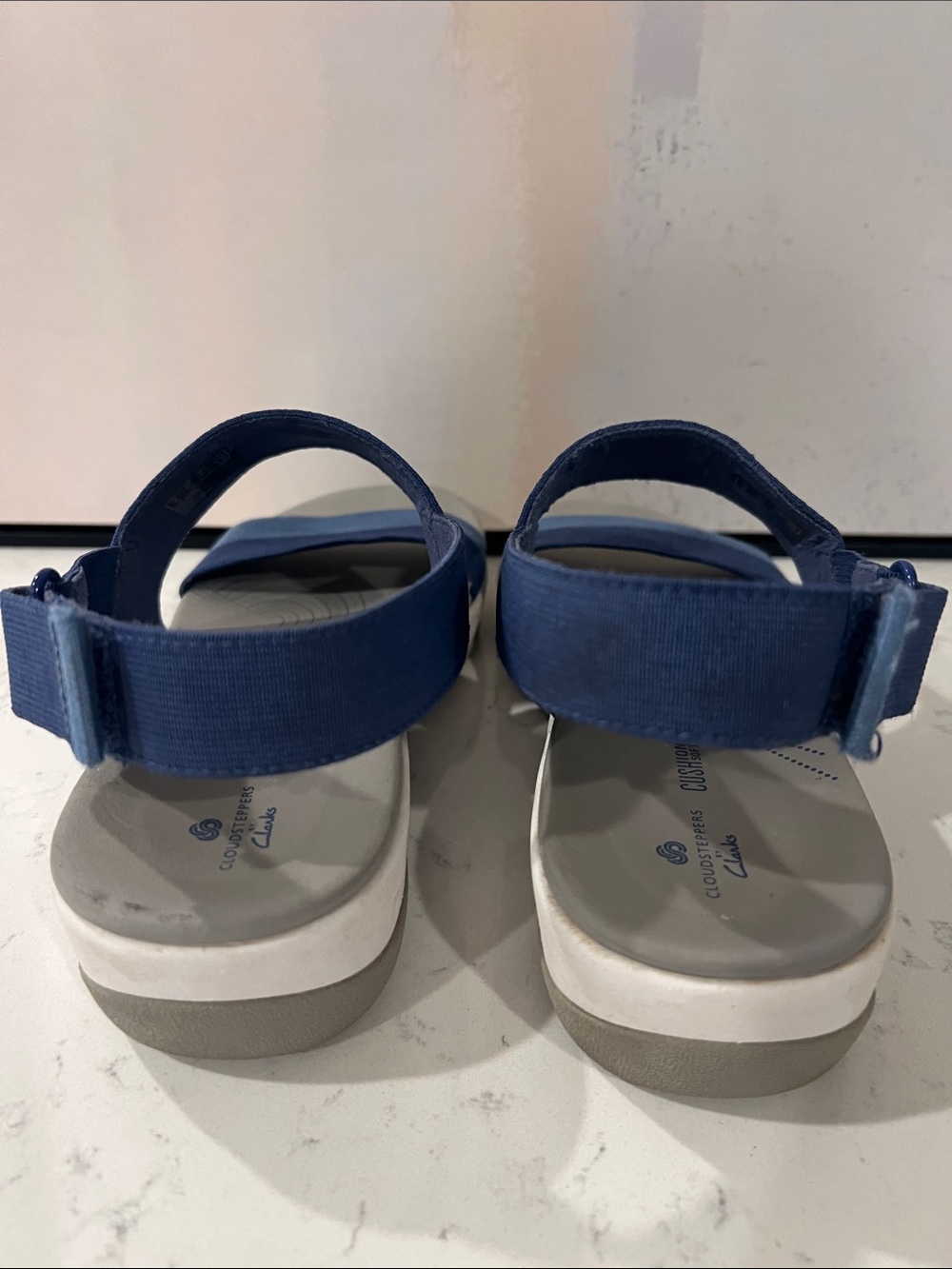 Clarks Women's Arla Jacory Wedge Sandal Size 8.5 - Picture 12 of 16